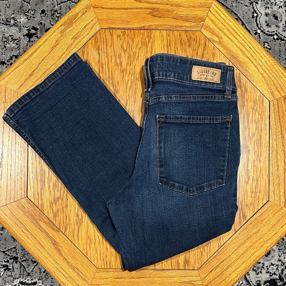 *LEVI STRAUSS* Dark Wash Straight Leg Jeans Size 10